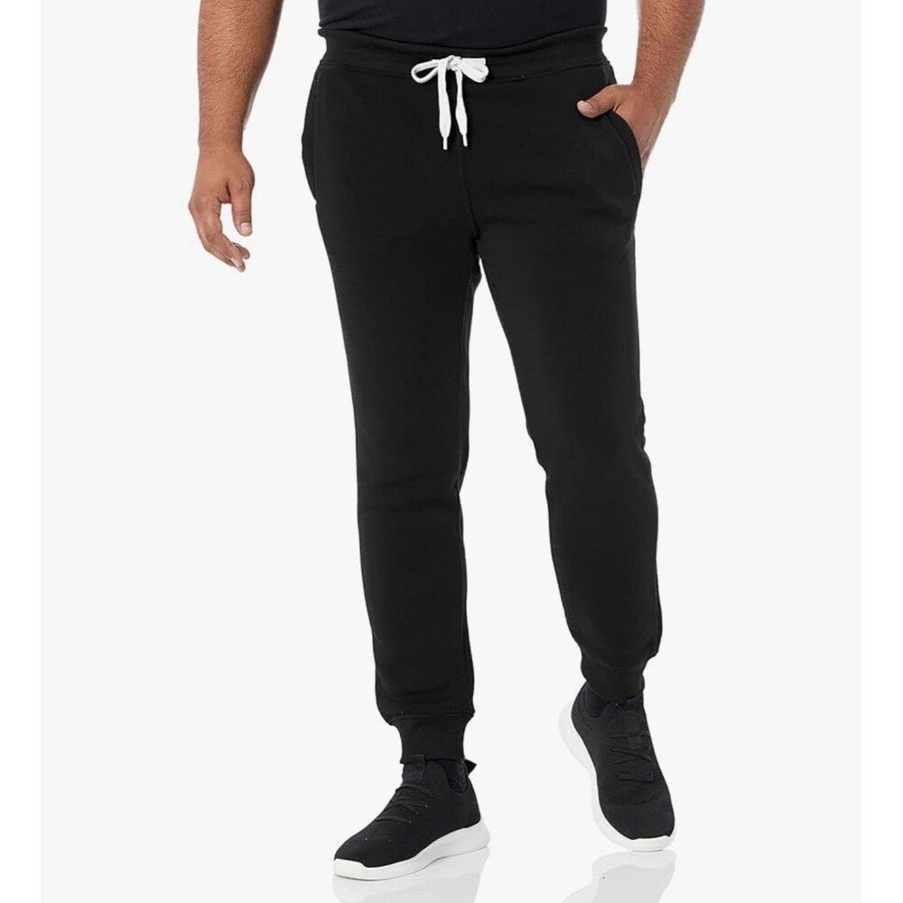Southpole Men's Jogger Sweatpants Black XL Fleece Gym Sports Warm NWT